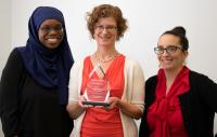 The HCCN team left to right: Modupeola Dovi, Suzanne Cohen, Holly Hainsworth