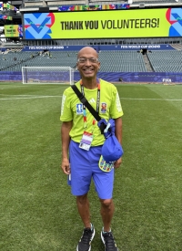 Jose Rodriguez on field
