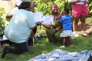ehs smith playground mother and child